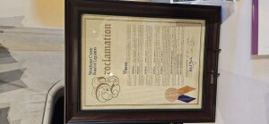 County Legislators Procliamation